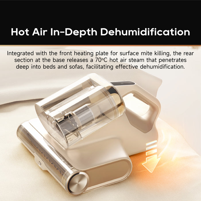 γNEWγDreame D20 Pro Dust Mite Vacuum | 55Β°C Heating | Hot Air Dehumidification | High Freq Flapping | 99.9% UV Lights