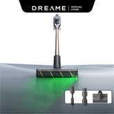 Dreame V12S Cordless Vacuum | Green Light Detection | Detect Microscopic Dust | 65Mins Run Time | 20kPa Suction Power