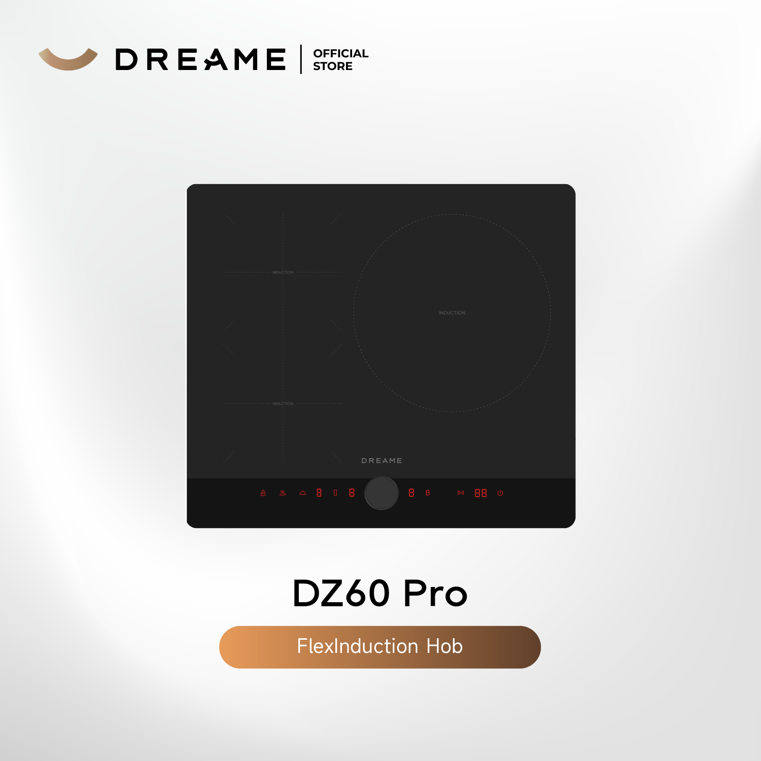 [New Launch] Dreame EZ60 FlexInduction Hob | 3600W High Power | Flexible Heating Zone Control | One-Touch Smart Cooking