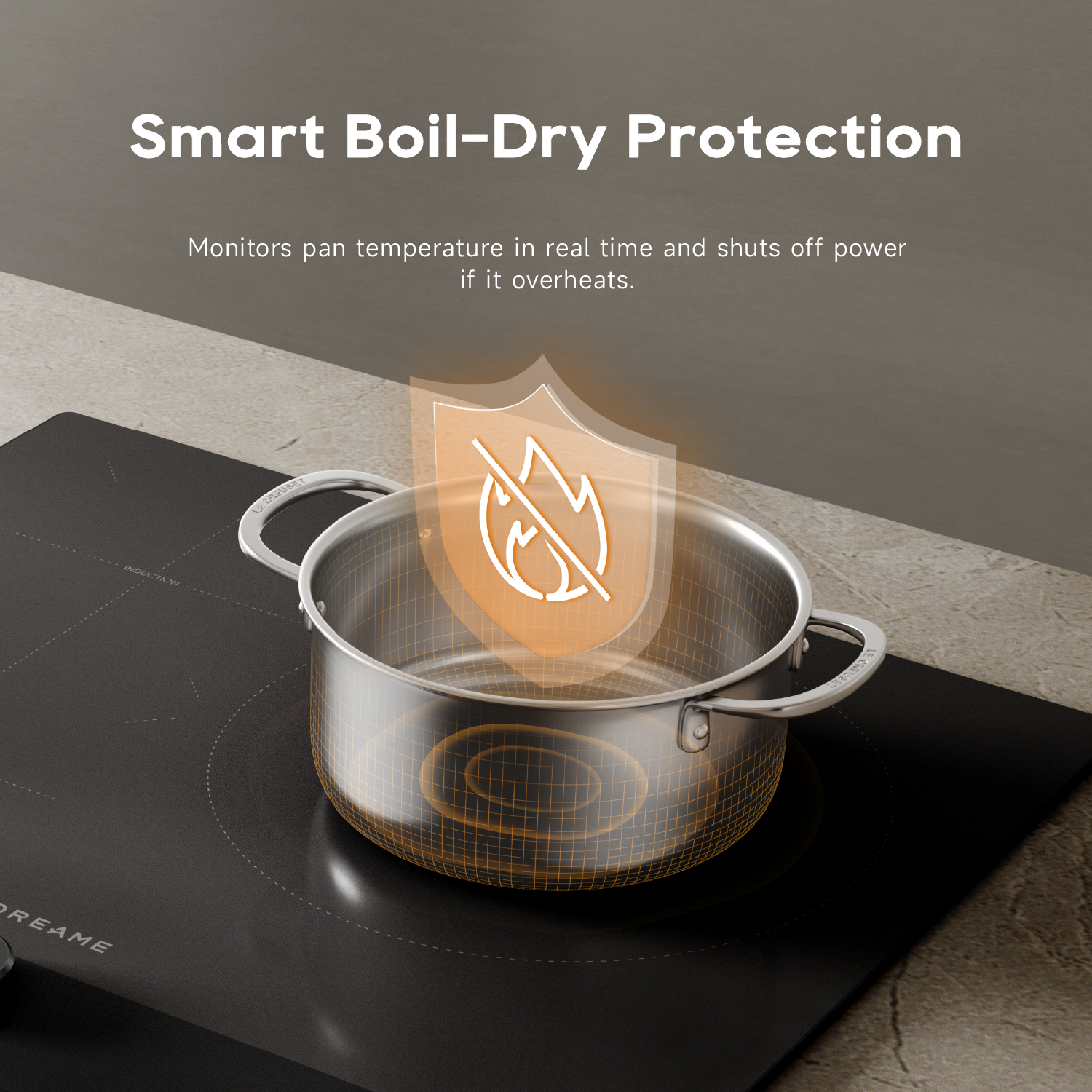 [New Launch] Dreame EZ60 FlexInduction Hob | 3600W High Power | Flexible Heating Zone Control | One-Touch Smart Cooking