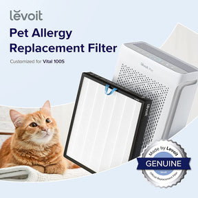 Levoit Vital 100s Pets Air Purifier H13 HEPA Replacement Filter
