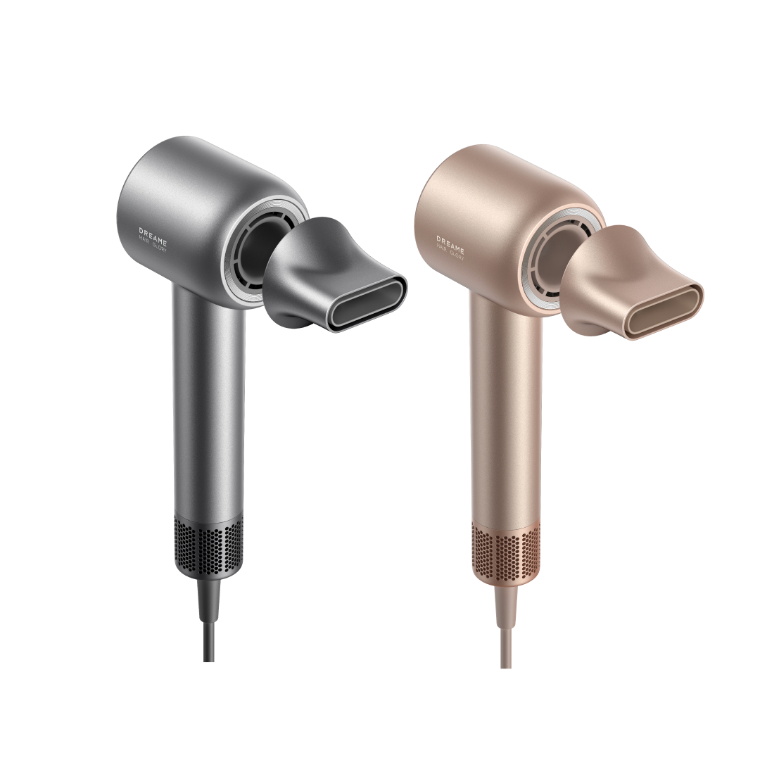 Dreame Hair Glory Uni Hair Dryer | SmartVolt™ Global Voltage Compatible | Ultra Lightweight 358g For Comfortable Use