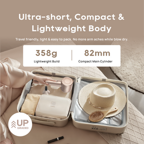 Dreame Hair Glory Uni Hair Dryer | SmartVolt™ Global Voltage Compatible | Ultra Lightweight 358g For Comfortable Use