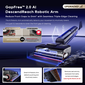 [Grand Launch] H15 Pro FoamWash Wet Dry Vacuum | Targeted Foam Application | GapFree 2.0 AI  DescendReach Robotic Arm