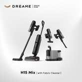 【GRAND LAUNCH】Dreame H15 Mix Wet and Dry Cordless Vacuum Cleaner | 6-IN-1 Versatile Vacuum | GapFree™AIDescendReachRoboticArm | TangleCut™2.0ResilientScraper