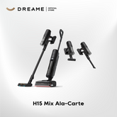 【GRAND LAUNCH】Dreame H15 Mix Wet and Dry Cordless Vacuum Cleaner | 6-IN-1 Versatile Vacuum | GapFree™AIDescendReachRoboticArm | TangleCut™2.0ResilientScraper