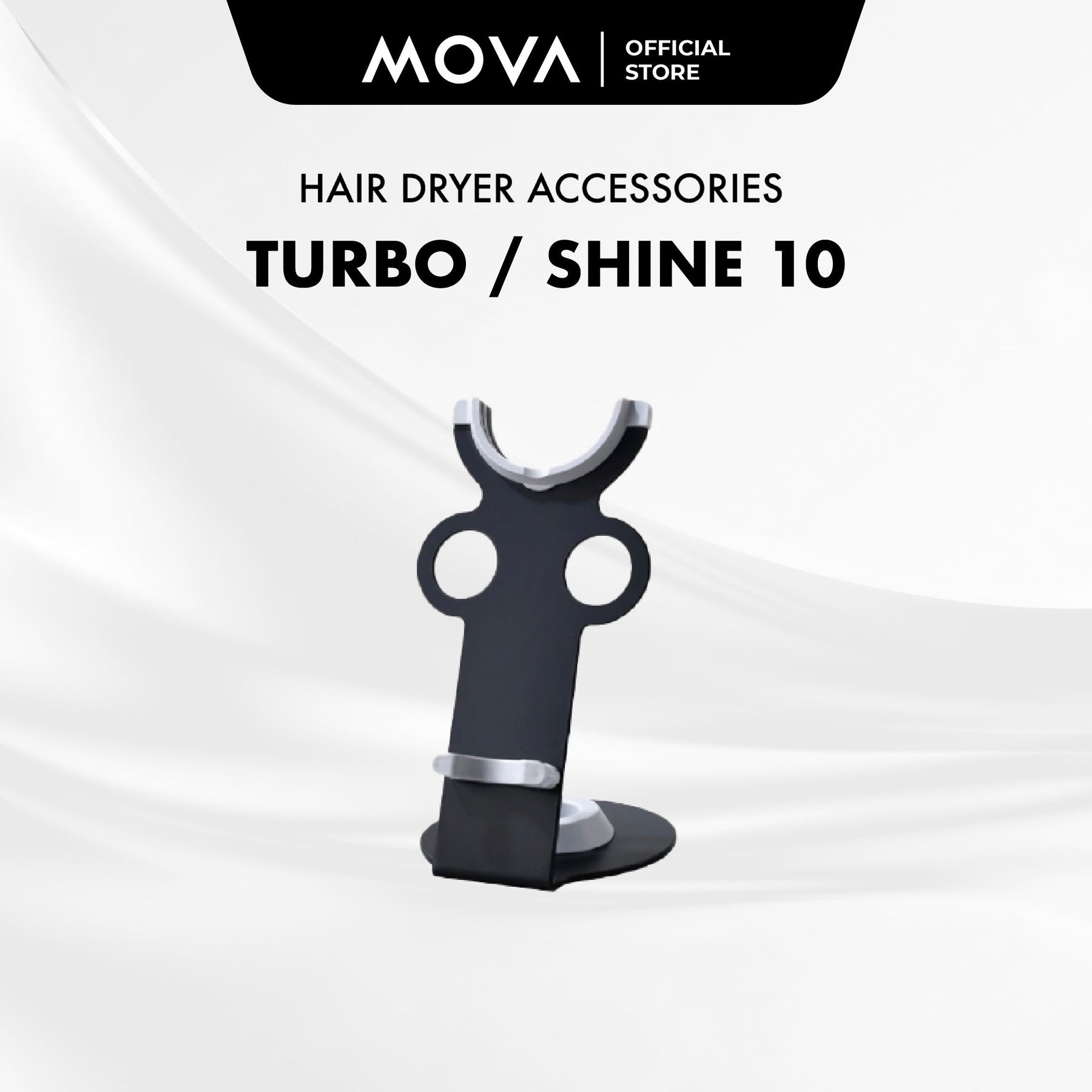 MOVA Turbo / Shine 10 Hair Dryer Accessories | Hair Dryer Rack | Rack Stand | Magnetic Design | Anti-Corrosion