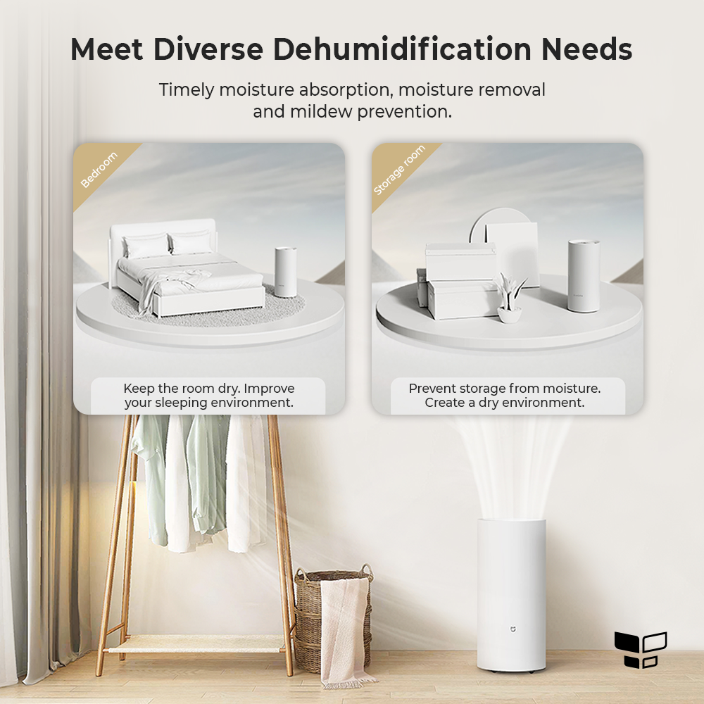 Xiaomi Smart Dehumidifier 13L- Dehumidification | Mold & Moisture Removal