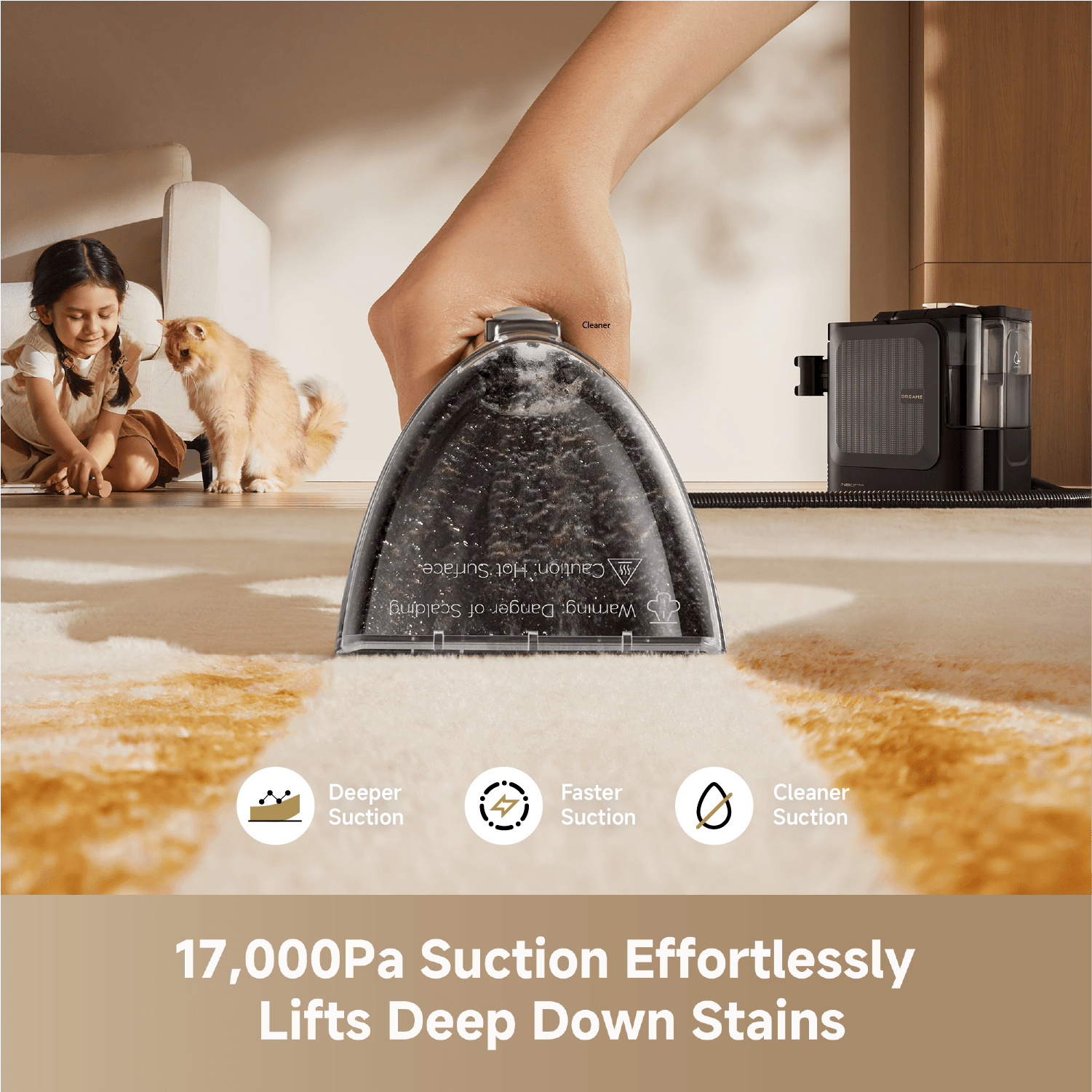 【NEW】Dreame N20 Steam Spot Cleaner | Steam Cleaning 100°C | Hot Water Cleaning 70°C | Eliminates 99.9%* of Mites