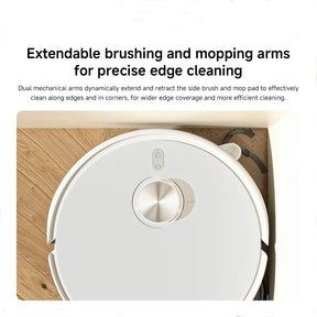 Xiaomi S40 Pro Robot Vacuum 15000 PA Suction 4 Modes Dual Rotary Mop Pad Edge Cleaning Carpet Detect