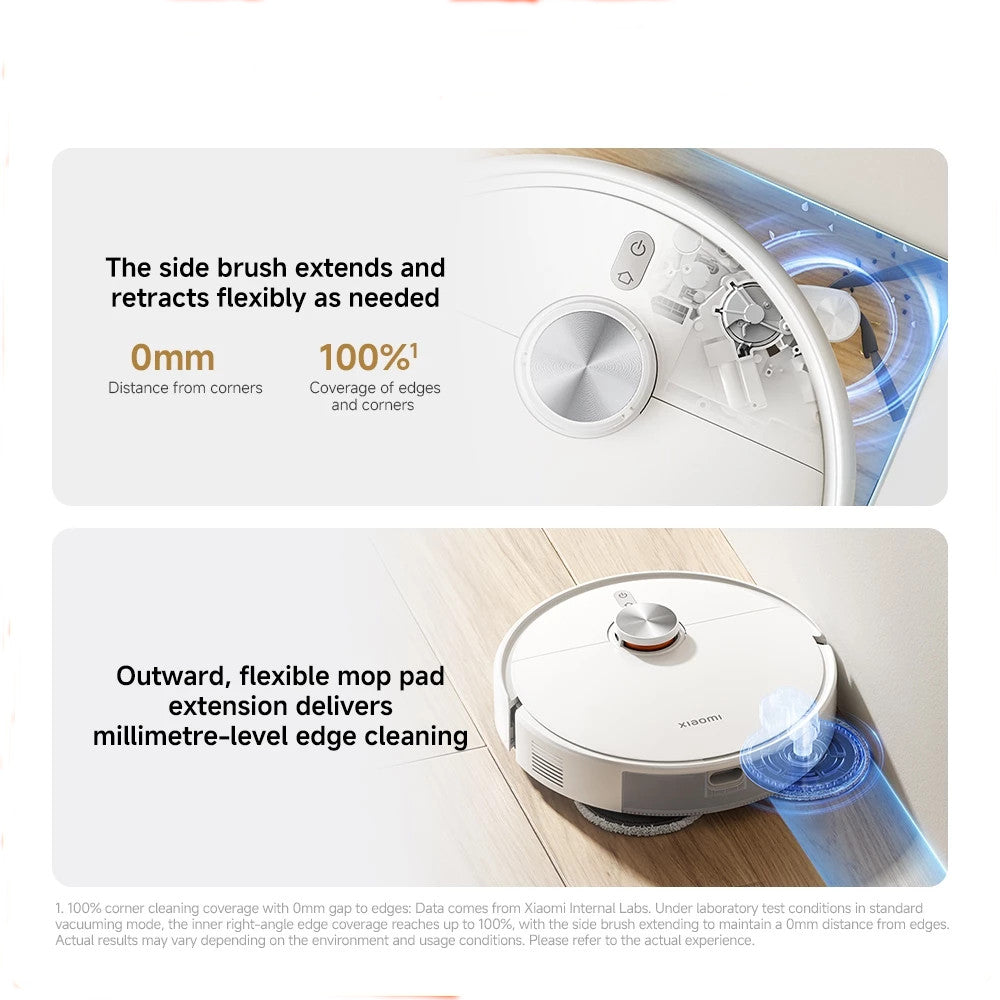 Xiaomi S40 Pro Robot Vacuum 15000 PA Suction 4 Modes Dual Rotary Mop Pad Edge Cleaning Carpet Detect