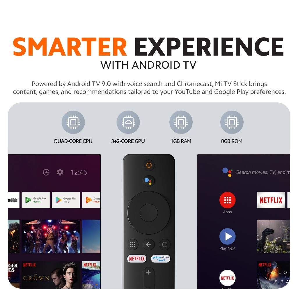 Xiaomi TV Box S (3rd Gen) | 4K UHD + Dolby Vision & HDR10+ | Dolby Atmos & DTS:X Audio | Wi‑Fi 6 + Google TV