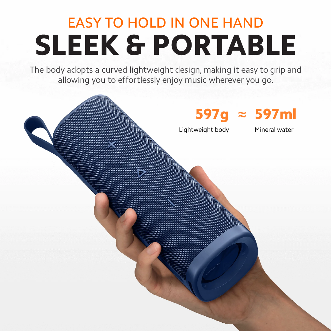 Xiaomi Sound Outdoor Portable Bluetooth Speaker | Powerful 30W Output | IP67 Rating | 12 hrs Long-Lasting Battery