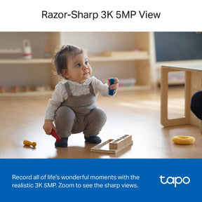 TAPO TC74 Pan/Tilt AI Home Security Wi-Fi Camera