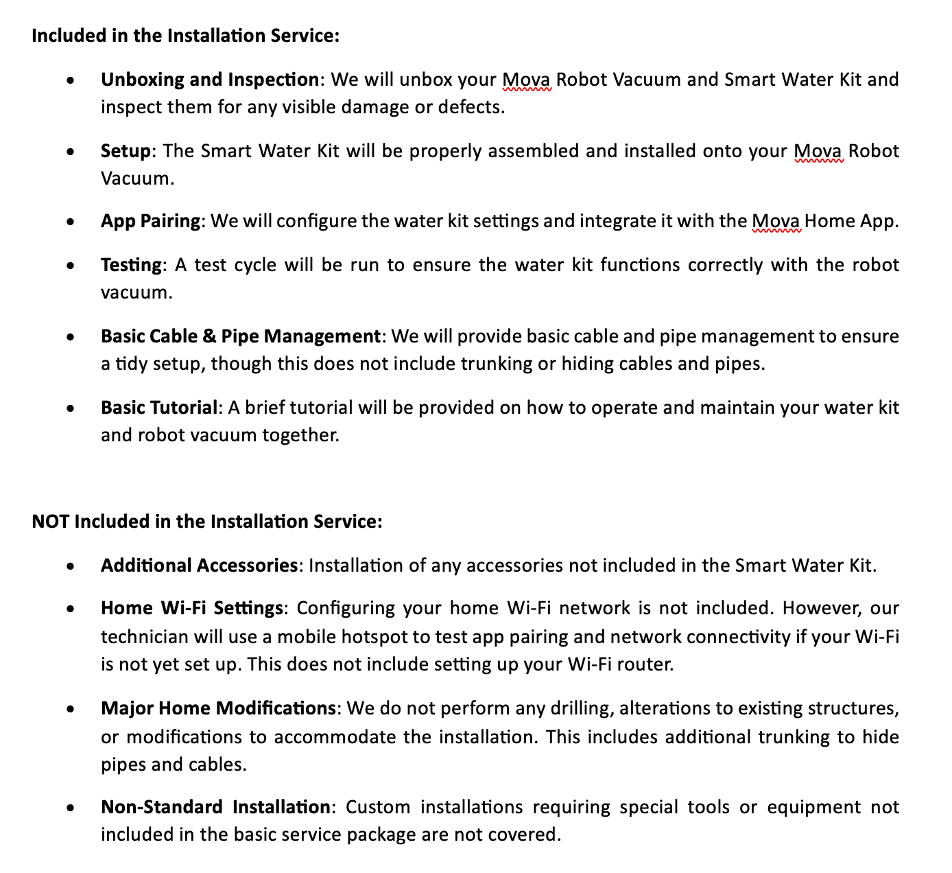 Mova Z50 Ultra Water Hookup Kit Installation