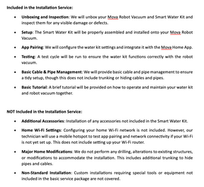 Mova Z50 Ultra Water Hookup Kit Installation