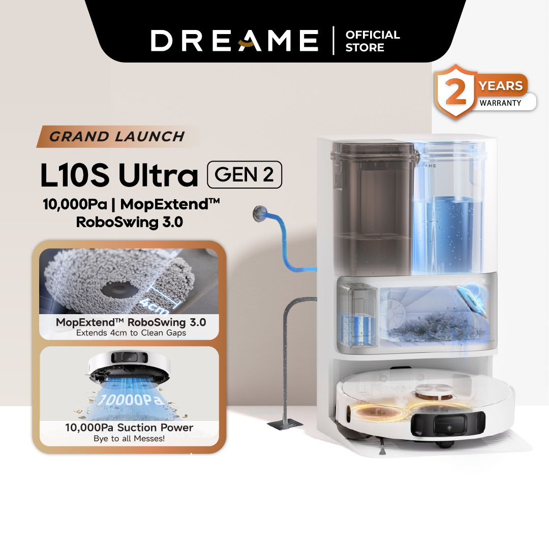 Dreame L10s Pro Ultra Heat / L10s Ultra Gen 2 Robot Vacuum