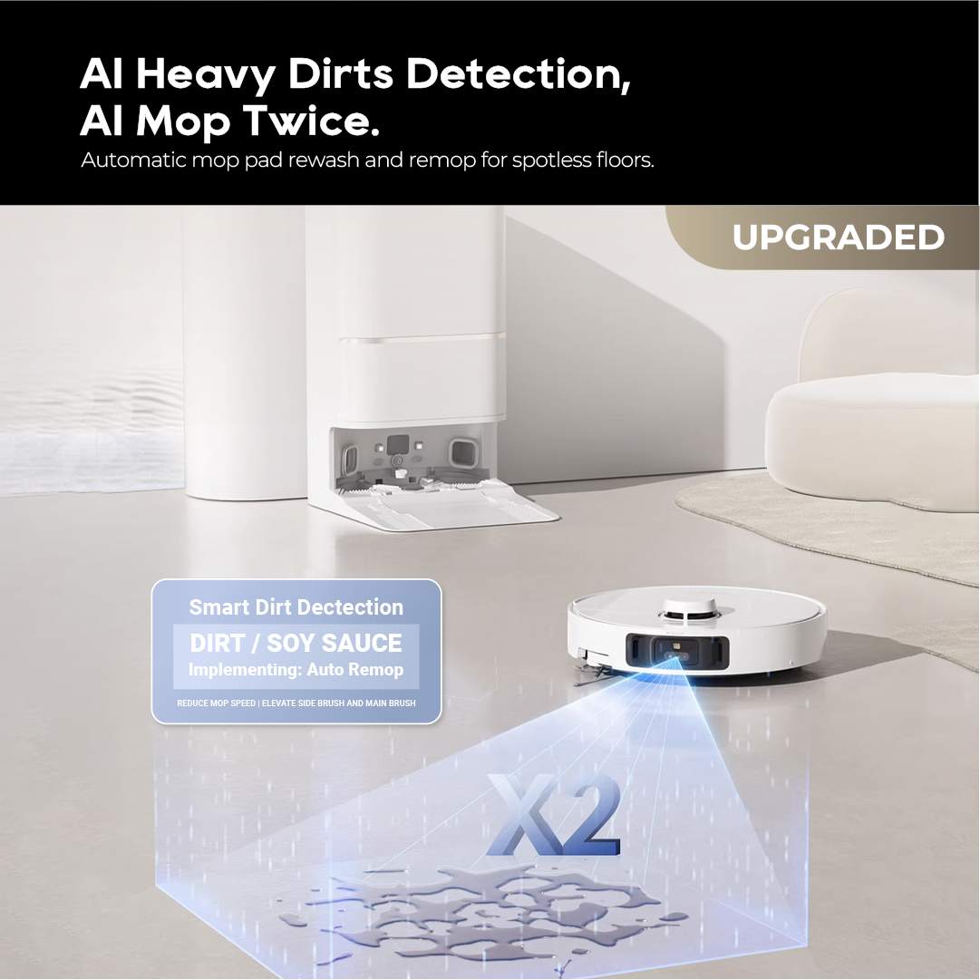 Dreame L30s Ultra Robot Vacuum | MopExtend RoboSwing 3.0 | 11,000Pa Suction Power | Anti-Tangle Brush