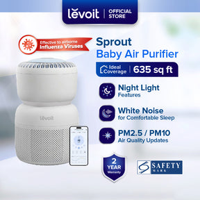 Levoit Sprout DC Air Purifier Fan