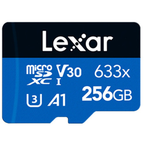 Lexar High-Performance 633x BLUE Series U3 V30 Memory Card