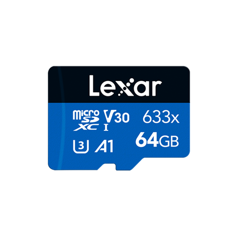 Lexar High-Performance 633x BLUE Series U3 V30 Memory Card