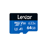 Lexar High-Performance 633x BLUE Series U3 V30 Memory Card