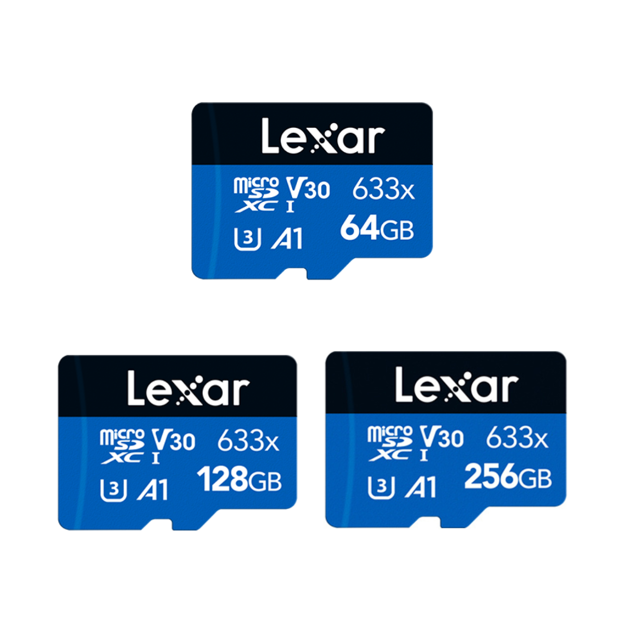 Lexar High-Performance 633x BLUE Series U3 V30 Memory Card