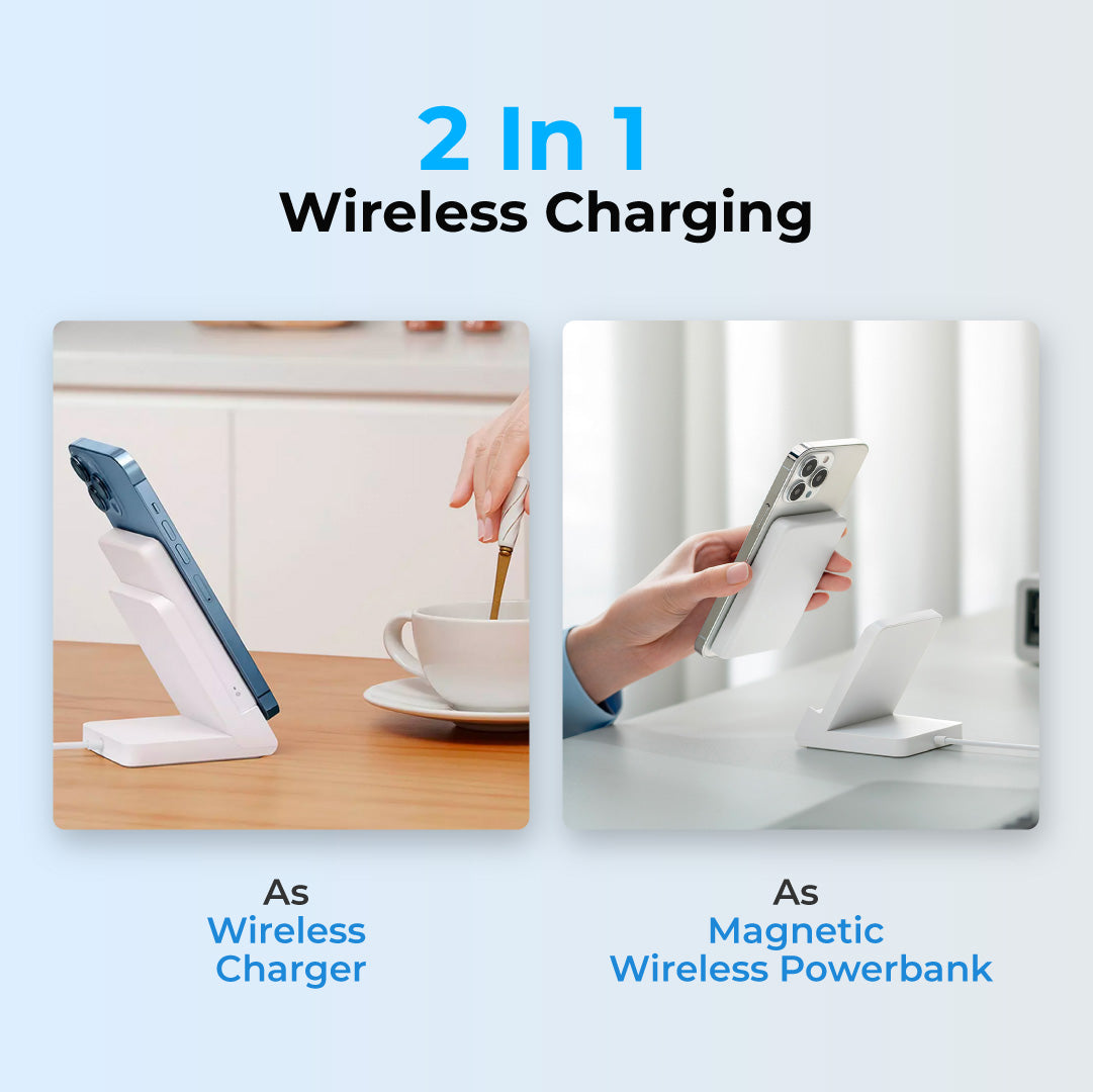 Xiaomi 2 In 1 Wireless Charger & Magnetic Wireless Powerbank