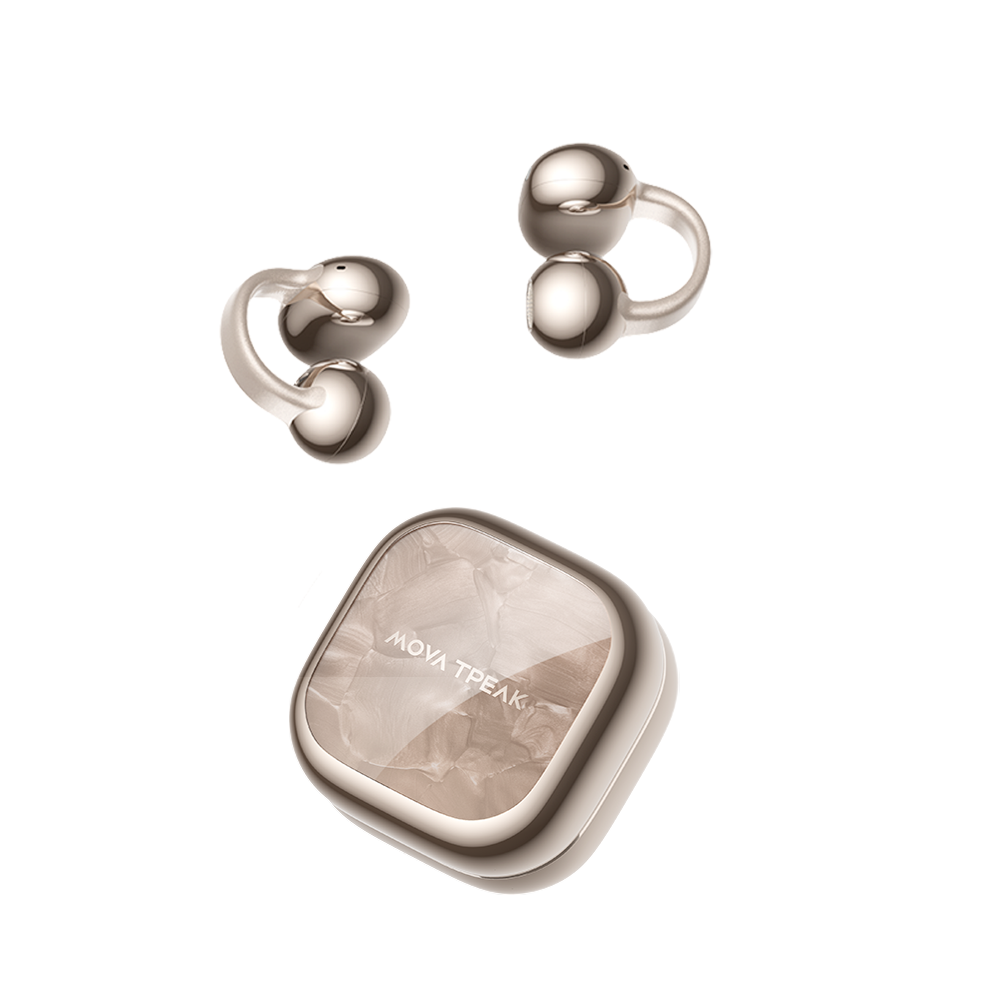 Mova MA2001 Tpeak Clip Pro Earbuds | AI Assistant | AI Noise Cancellation | Real-Time Translation