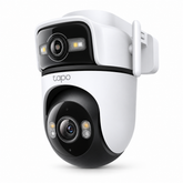 Tapo C545D Outdoor Dual Lens Pan/Tilt Security Camera | 2K 3MP + 2K 3MP, 165° Wide-Angle & 6 mm Telephoto, Smart Tracking, Wi-Fi 6 & Ethernet, IP66