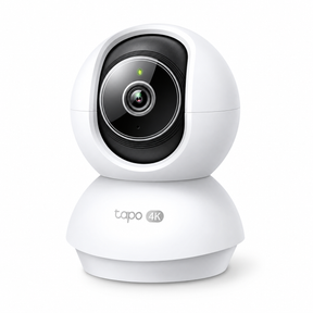 Tapo C250 Pan/Tilt Indoor Wi-Fi Security Camera | 4K 8MP, AI Auto-Zoom Tracking, 360° Coverage