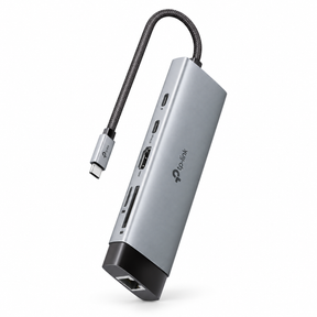 TP-Link Tapo USB 3.0 Hub | 9-in-1 HUB | Multi USB Splitter Hub | 4K 60Hz 5Gbps HUB | PD100W USB A USB-C HDMI Type-C Hub