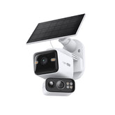Tapo C645D Kit Solar-Powered 2K Dual-Lens Pan/Tilt Outdoor Security Camera | 165° Wide + 4.9× Telephoto Zoom | 360° Smart Tracking | Colour Night Vision | IP65
