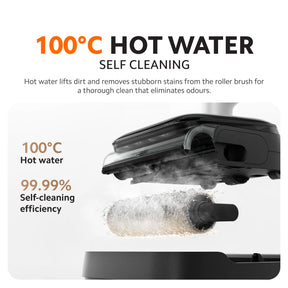 [FLAGSHIP RELEASE] Xiaomi Mijia Wet Dry Vacuum 5 Pro | 26000Pa Suction | 160°C Steam Sterilisation | Anti-Tangle | Self-Cleaning Base | 40m