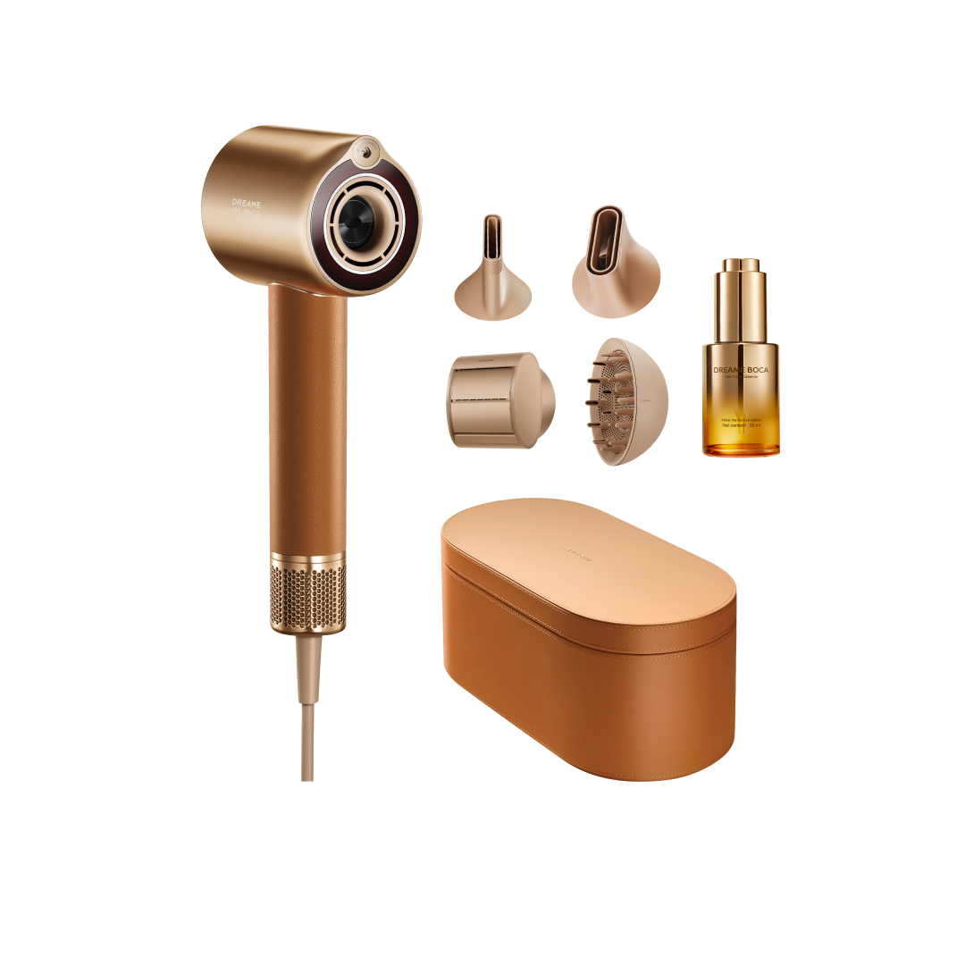 Dreame Hair Miracle Pro Hair Dryer | Deep Hair Infusion with Atomized Essence | Intelligent Heat and Airflow Regulation - Measures Distance of Hair and Automatically Adjusts Heat