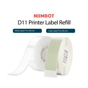 Niimbot D11 Label Refills White / Bubble 14MM x 40MM