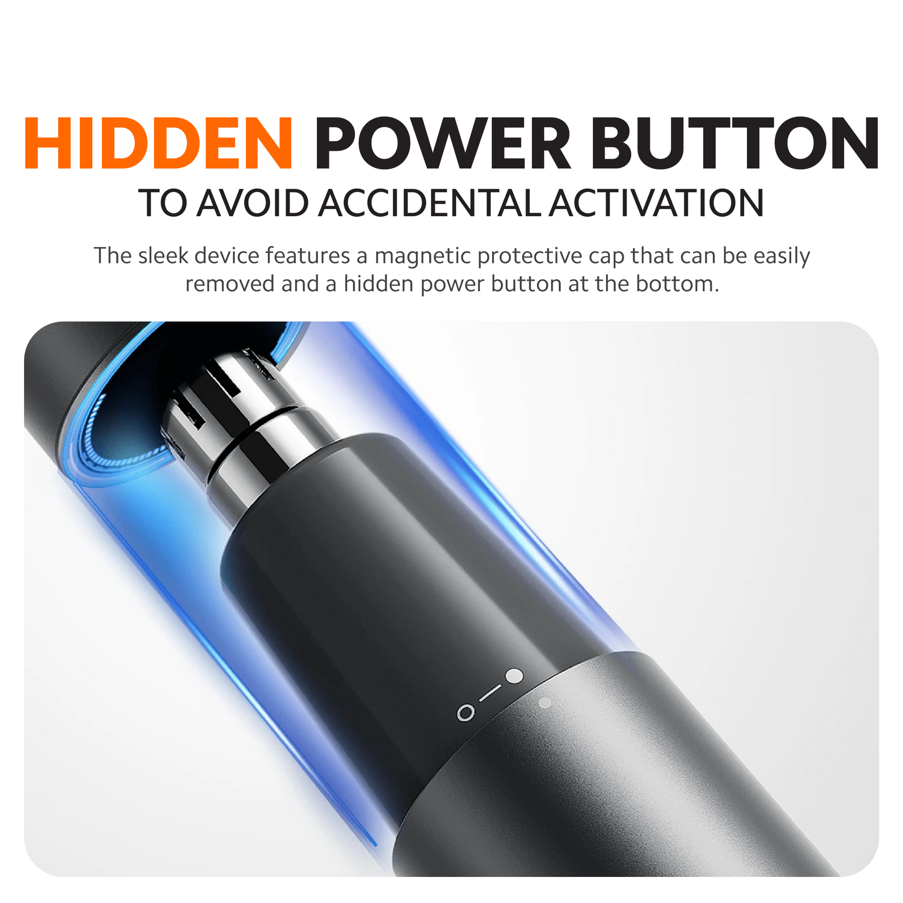 Xiaomi Nose Hair Trimmer | 6500 RPM Dual-Edge Blades | IPX5 Waterproof | Type-C Charging | 90-Min Battery