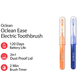 [LATEST] OCLEAN EASE Smart Electronic Sonic Toothbrush Oral Portable 2 Min Timer 120 Days Battery USB C