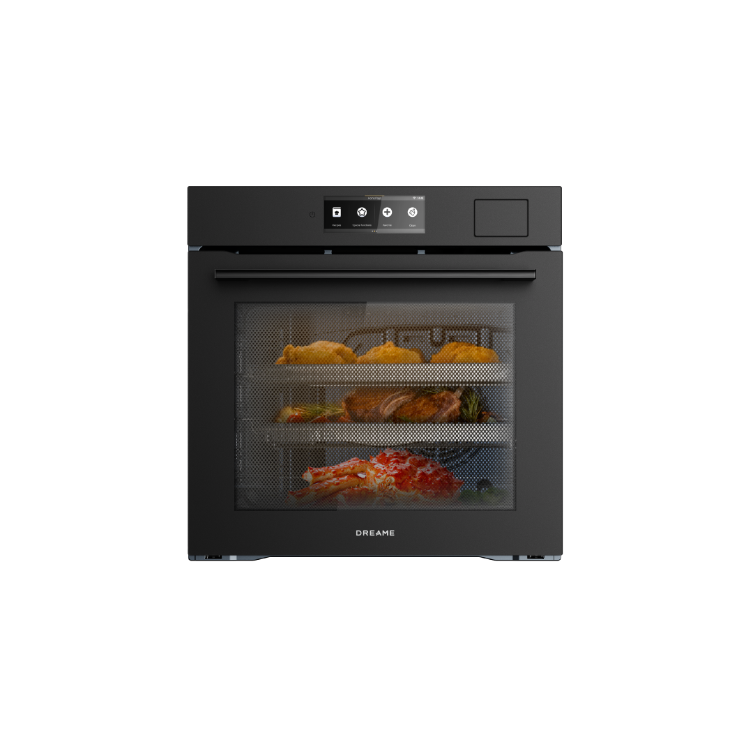 [New Launch] Dreame OZ60 Pro Built-in Steam Oven | All-In-One Functionality - Smart Cooking System | 1600W High-Power Steam | 81L Large Capacity