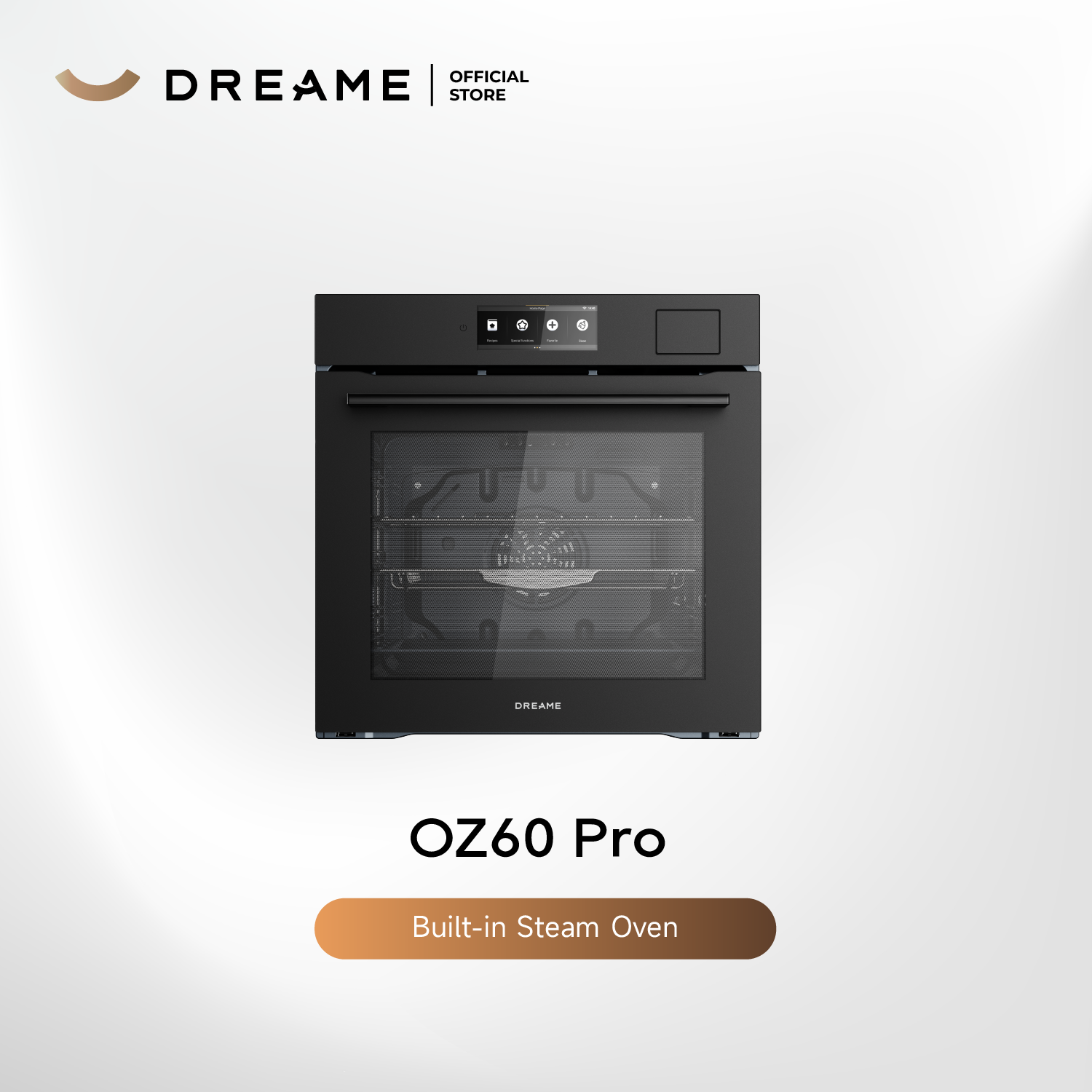 [New Launch] Dreame OZ60 Pro Built-in Steam Oven | All-In-One Functionality - Smart Cooking System | 1600W High-Power Steam | 81L Large Capacity