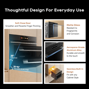 [New Launch] Dreame OZ60 Pro Built-in Steam Oven | All-In-One Functionality - Smart Cooking System | 1600W High-Power Steam | 81L Large Capacity