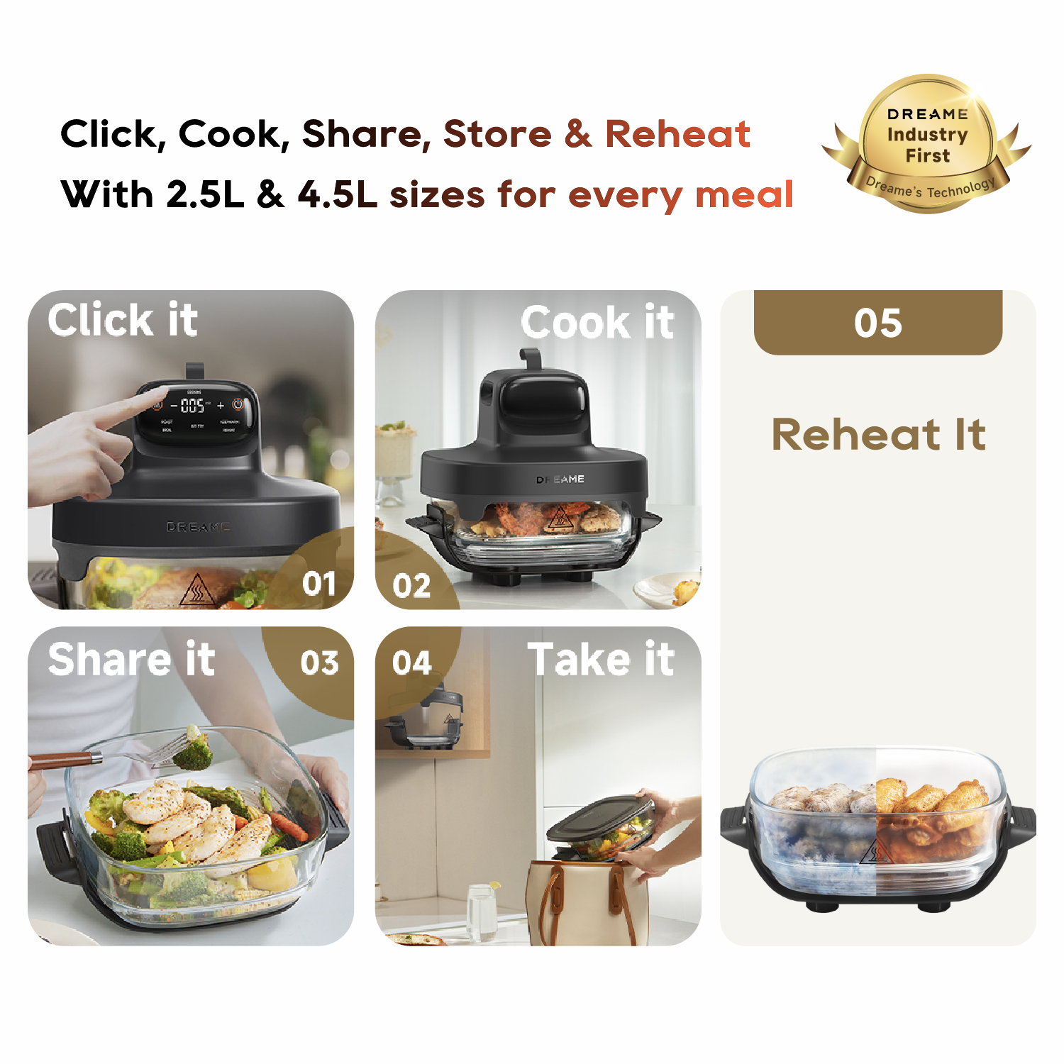 Dreame PT60 Tasti Air Fryer
