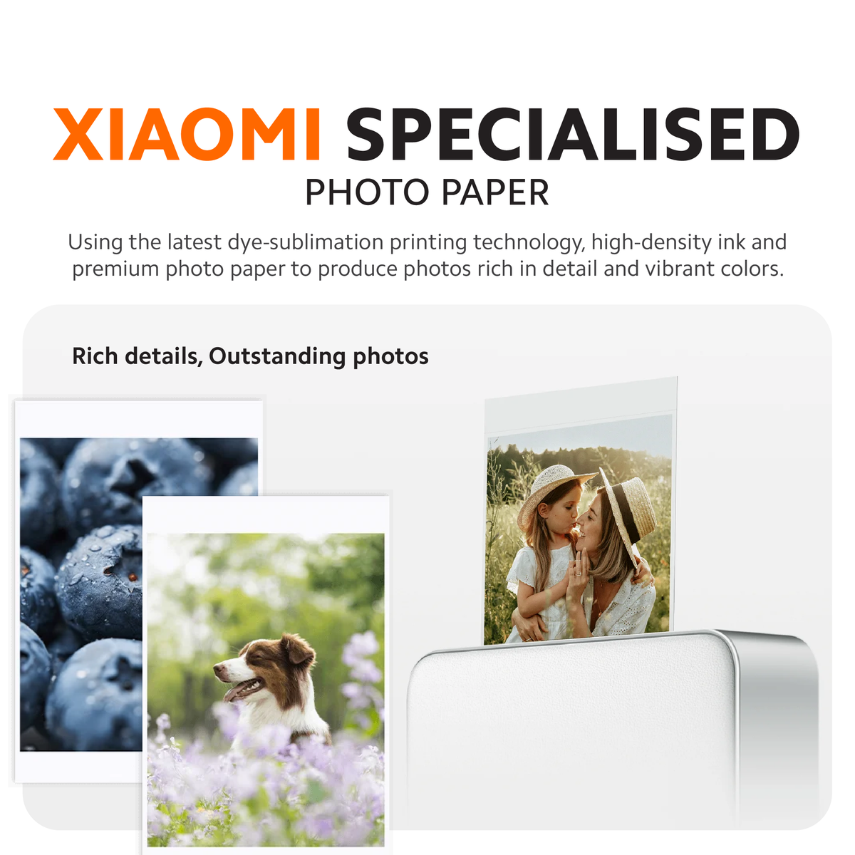 Xiaomi Portable Photo Printer Pro Printer Paper