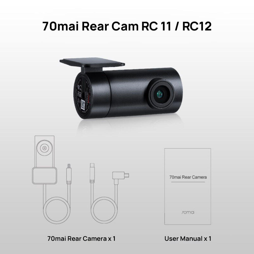 70mai RC12 HDR Rear Camera (A810)