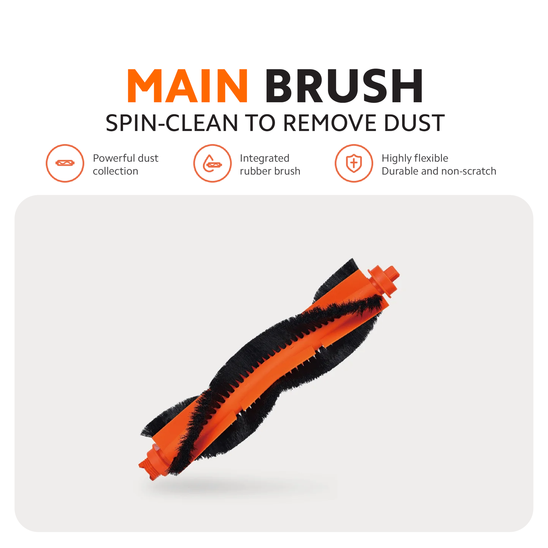 Xiaomi Robot Vacuum E10 ALL Accessories (Main Brush / Mop Pad / Brush Cover / Filter)