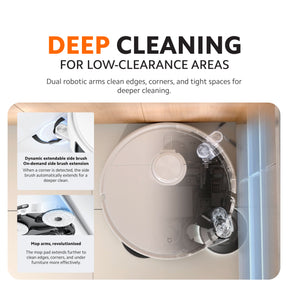 Xiaomi Smart Robot Vacuum H50 / H50 Pro | 15000Pa Powerful Suction | Auto Mop Wash & Dry | Smart Laser Navigation | Mi H