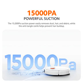 Xiaomi Smart Robot Vacuum H50 / H50 Pro | 15000Pa Powerful Suction | Auto Mop Wash & Dry | Smart Laser Navigation | Mi H