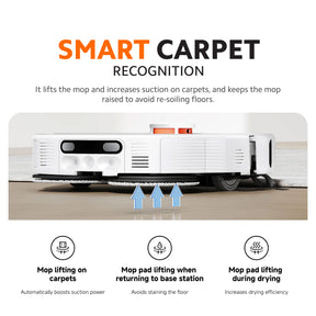Xiaomi Smart Robot Vacuum H50 / H50 Pro | 15000Pa Powerful Suction | Auto Mop Wash & Dry | Smart Laser Navigation | Mi H