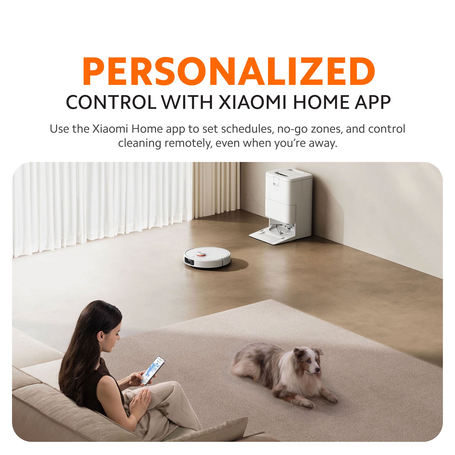 Xiaomi Smart Robot Vacuum H50 / H50 Pro | 15000Pa Powerful Suction | Auto Mop Wash & Dry | Smart Laser Navigation | Mi H