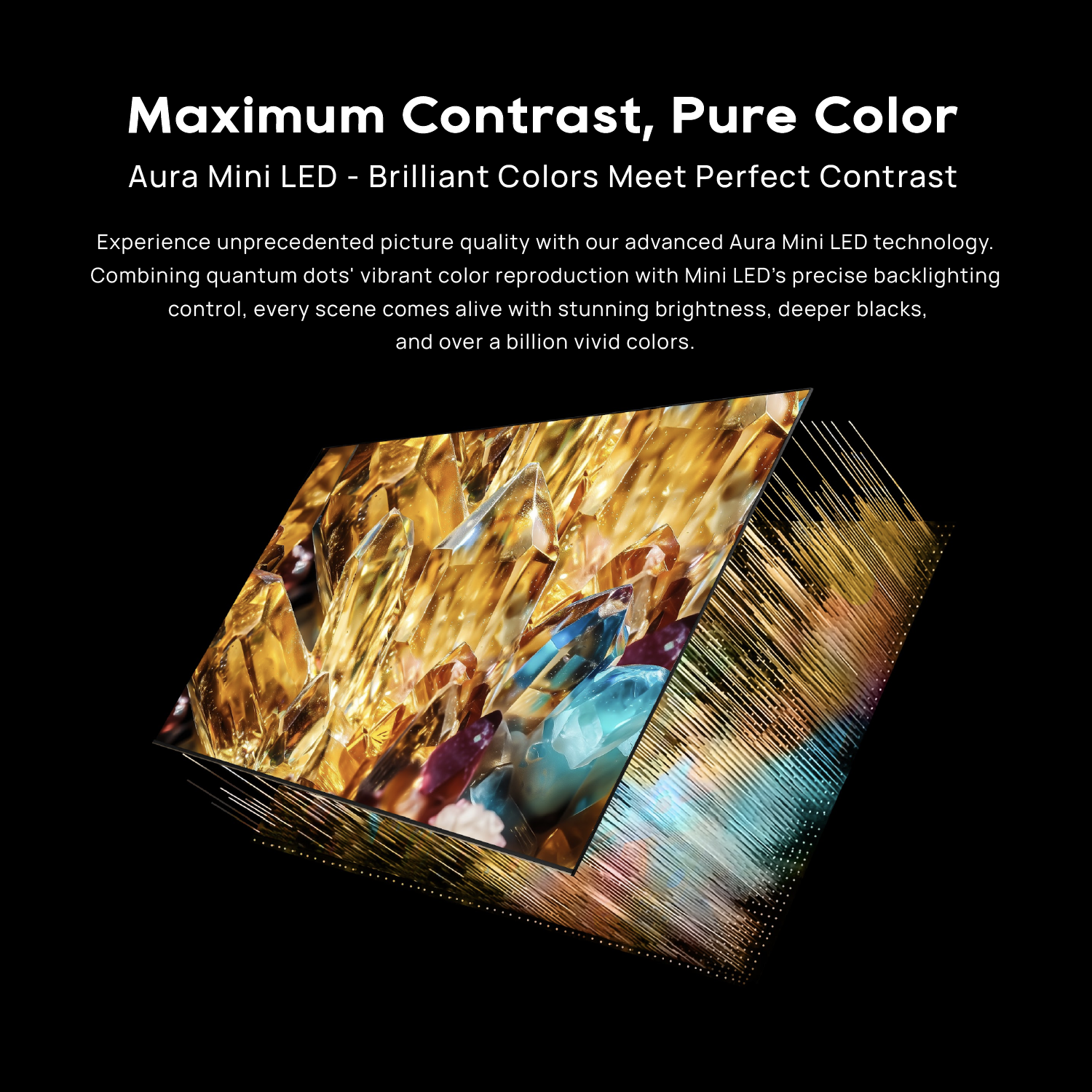 [New Launch] Dreame S100 Mini-LED 4K TV - 65 Inch | Dreame Master Sound System - Integrated Soundbar | Multiple Eye Care - Caring for Your Vision's Future